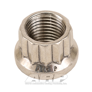 ARP 400-8308 M12 X 1.25 (.750 collar) SS 12pt nut kit