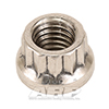 ARP 400-8310 M8 X 1.25 (M10 wr) SS 12pt nut kit