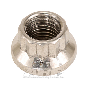 ARP 400-8344 M10 X 1.25 (M12 wr) SS 12pt nut kit