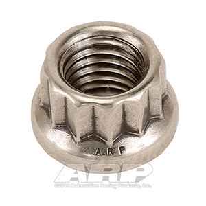 ARP 400-8346 M7 X 1.00 (M9 wr) SS 12pt nut kit