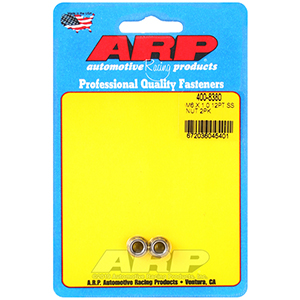 ARP 400-8380 M6 X 1.00 (M8 wr) SS 12pt nut kit