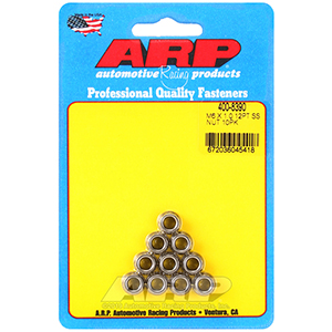 ARP 400-8390 M6 X 1.00 (M8 wr) SS 12pt nut kit