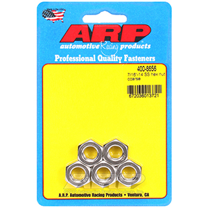 ARP 400-8656 7/16-14 SS coarse hex nut kit