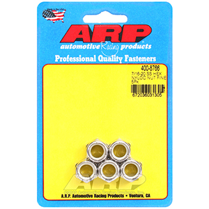 ARP 400-8766 7/16-20 SS fine hex nut kit
