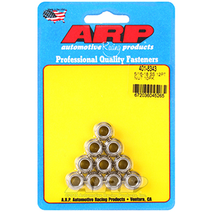 ARP 401-8343 5/16-18 SS 12pt nut kit