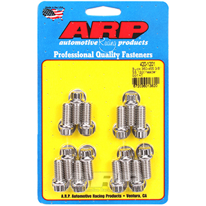 ARP 420-1201 Buick 350-455 3/8" SS 12pt header bolt kit