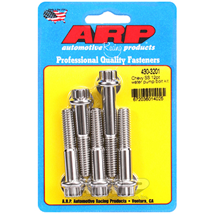 ARP 430-3201 Chevy SS 12pt water pump bolt kit