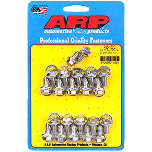 ARP 435-1802 BB Chevy SS hex oil pan bolt kit
