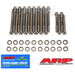 ARP 480-3600 Oldsmobile 350-455 7/16" SS hex head bolt kit