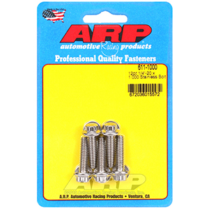 ARP 611-1000 1/4-20 x 1.000 12pt SS bolts