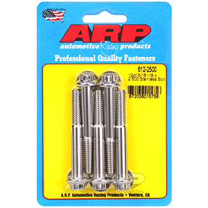 ARP 612-2500 5/16-18 x 2.500 12pt SS bolts