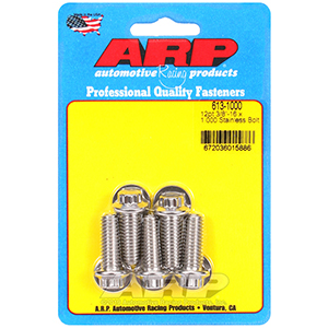 ARP 613-1000 3/8-16 x 1.000 12pt SS bolts
