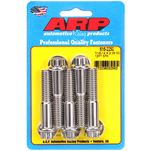 ARP 616-2250 7/16-14 X 2.250 12pt SS bolts