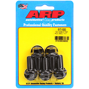 ARP 617-1000 1/2-13 x 1.000 hex black oxide bolts