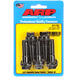 ARP 617-1750 1/2-13 x 1.750 hex black oxide bolts