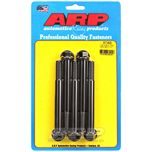 ARP 617-4500 1/2-13 x 4.500 hex black oxide bolts