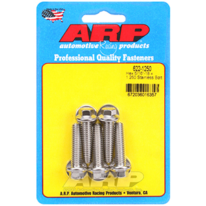 ARP 622-1250 5/16-18 x 1.250 hex SS bolts