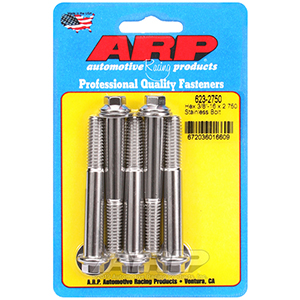 ARP 623-2750 3/8-16 x 2.750 hex SS bolts
