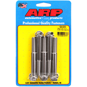 ARP 624-3250 7/16-14 X 3.250 hex 1/2 wrenching SS bolts