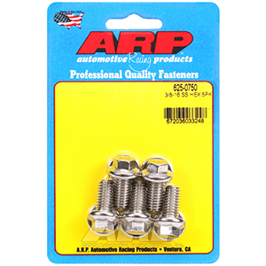ARP 625-0750 3/8-16 x 0.750 hex 7/16 wrenching SS bolts