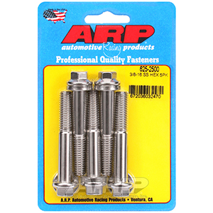 ARP 625-2500 3/8-16 x 2.500 hex 7/16 wrenching SS bolts