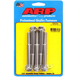 ARP 625-3250 3/8-16 x 3.250 hex 7/16 wrenching SS bolts