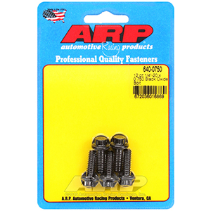 ARP 640-0750 1/4-20 x 0.750 12pt black oxide bolts