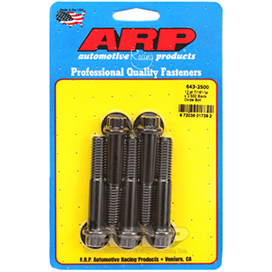 ARP 643-2500 7/16-14 x 2.500 12pt black oxide bolts
