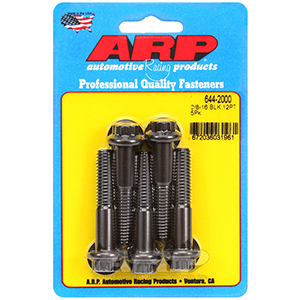 ARP 644-2000 3/8-16 x 2.000 12pt 7/16 wrenching black oxide bolts