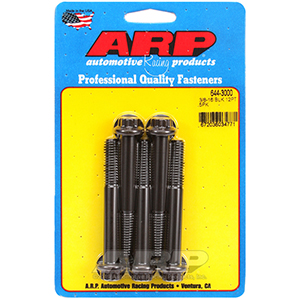 ARP 644-3000 3/8-16 x 3.000 12pt 7/16 wrenching black oxide bolts