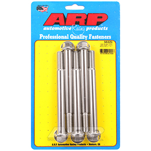 ARP 646-5250 1/2-13 x 5.250 hex SS bolts