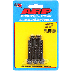 ARP 650-1750 1/4-20 X 1.750 hex black oxide bolts