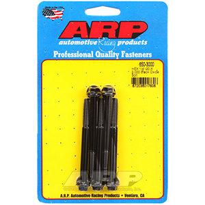 ARP 650-3000 1/4-20 X 3.000 hex black oxide bolts