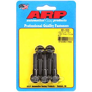 ARP 651-1500 5/16-18 X 1.500 hex black oxide bolts