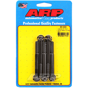 ARP 651-3000 5/16-18 X 3.000 hex black oxide bolts
