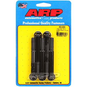ARP 652-3250 3/8-16 X 3.250 hex black oxide bolts