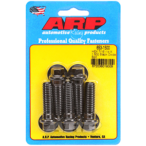 ARP 653-1500 7/16-14 X 1.500 hex black oxide bolts
