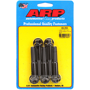 ARP 653-2500 7/16-14 X 2.500 hex black oxide bolts