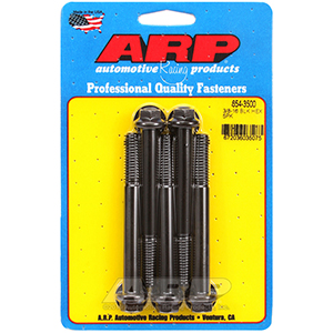 ARP 654-3500 3/8-16 x 3.500 hex 7/16 wrenching black oxide bolts