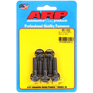 ARP 661-1003 M8 x 1.25 x 30 hex black oxide bolts