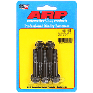 ARP 661-1006 M8 x 1.25 x 45 hex black oxide bolts