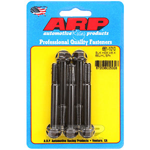 ARP 661-1010 M8 x 1.25 x 65 hex black oxide bolts