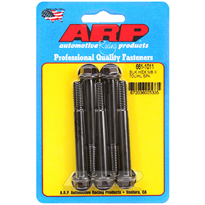 ARP 661-1011 M8 x 1.25 x 70 hex black oxide bolts