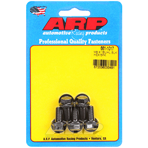 ARP 661-1017 M8 x 1.25 x 16 hex black oxide bolts