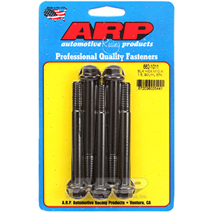 ARP 662-1011 M10 x 1.50 x 90  hex black oxide bolts