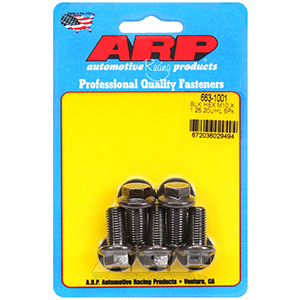 ARP 663-1001 M10 x 1.25 x 20 hex black oxide bolts