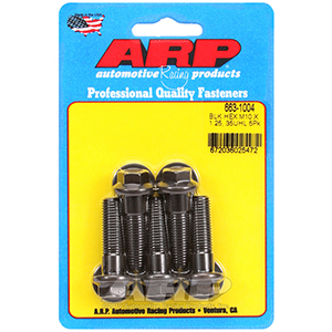 ARP 663-1004 M10 x 1.25 x 35 hex black oxide bolts