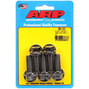ARP 665-1002 M12 x 1.75 x 30 hex black oxide bolts