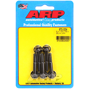 ARP 670-1004 M6 x 1.00 x 35 12pt black oxide bolts
