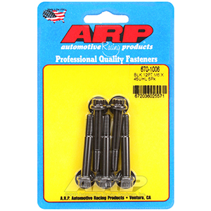 ARP 670-1006 M6 x 1.00 x 45 12pt black oxide bolts